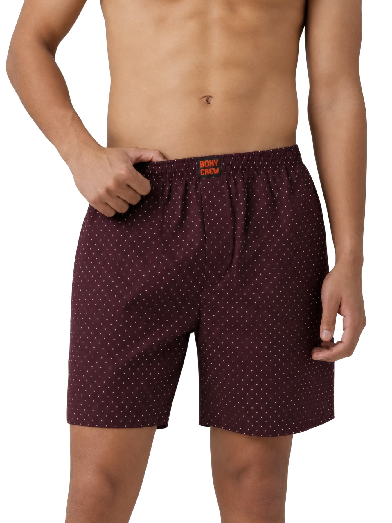 Boxy Crew Men's 100% Cotton No-Mark Boxer Shorts – BC-MBX038 – product image 7