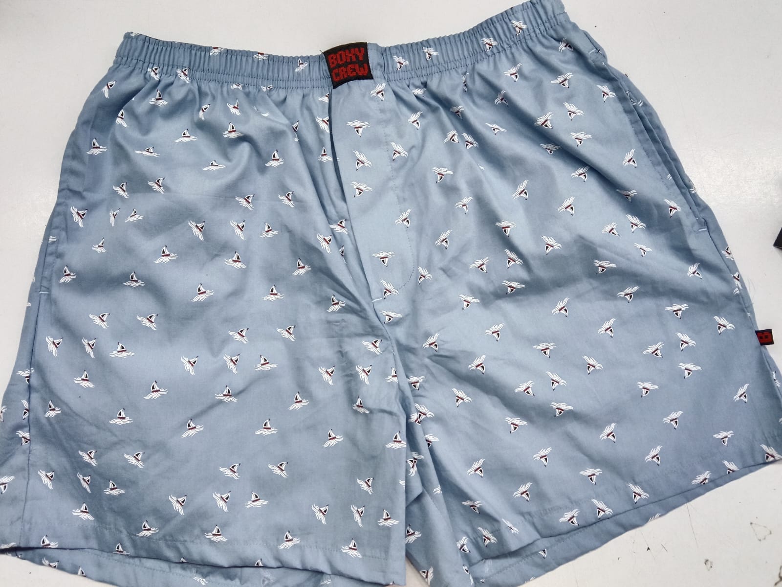 Boxy Crew Men's 100% Cotton No-Mark Boxer Shorts – BC-MBX003 – product image 1