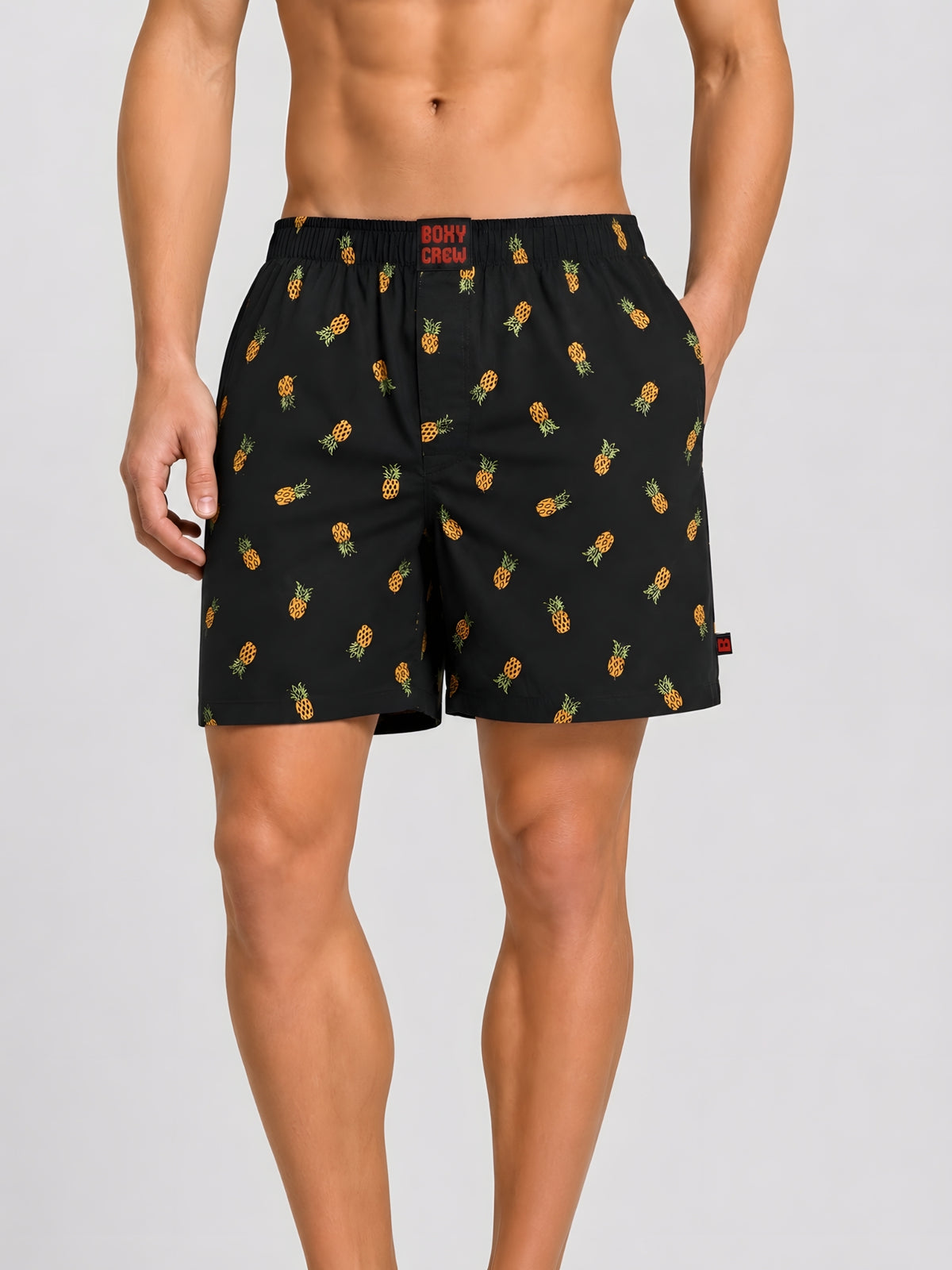 Boxy Crew Men's 100% Cotton No-Mark Boxer Shorts – BC-MBX004