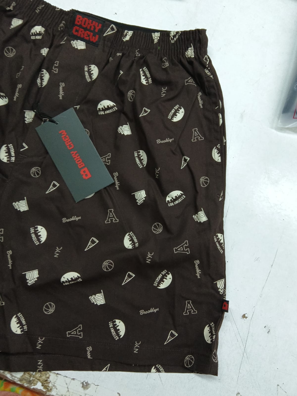Boxy Crew Men's 100% Cotton No-Mark Boxer Shorts – BC-MBX005 – product image 2