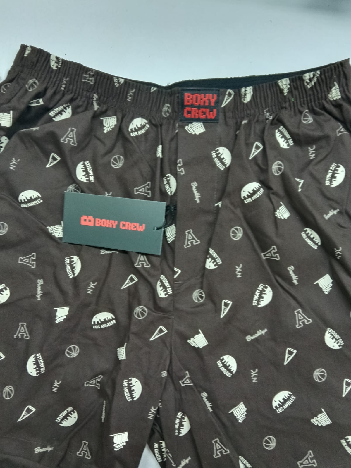 Boxy Crew Men's 100% Cotton No-Mark Boxer Shorts – BC-MBX005 – product image 3