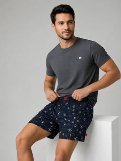 Boxy Crew Men's 100% Cotton No-Mark Boxer Shorts – BC-MBX007