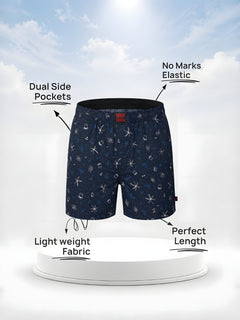 Boxy Crew Men's 100% Cotton No-Mark Boxer Shorts – BC-MBX007