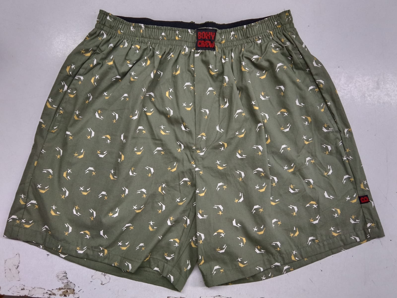 Boxy Crew Men's 100% Cotton No-Mark Boxer Shorts – BC-MBX008 – product image 1
