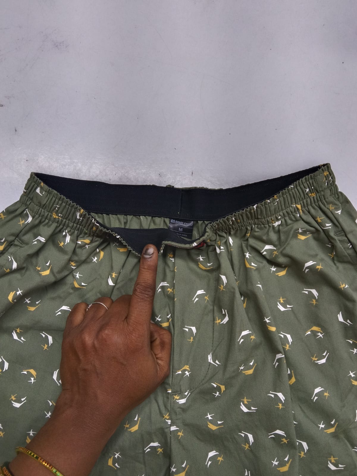 Boxy Crew Men's 100% Cotton No-Mark Boxer Shorts – BC-MBX008 – product image 5