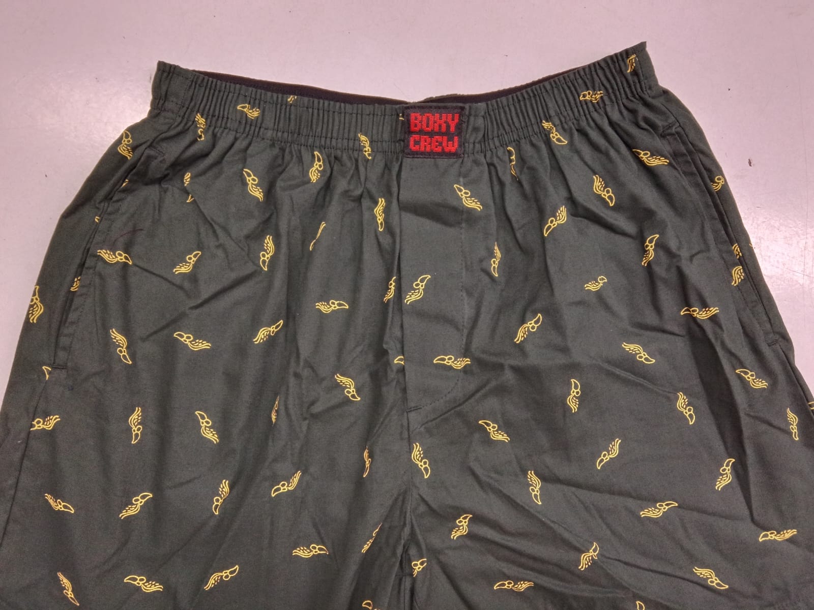 Boxy Crew Men's 100% Cotton No-Mark Boxer Shorts – BC-MBX010 – product image 3