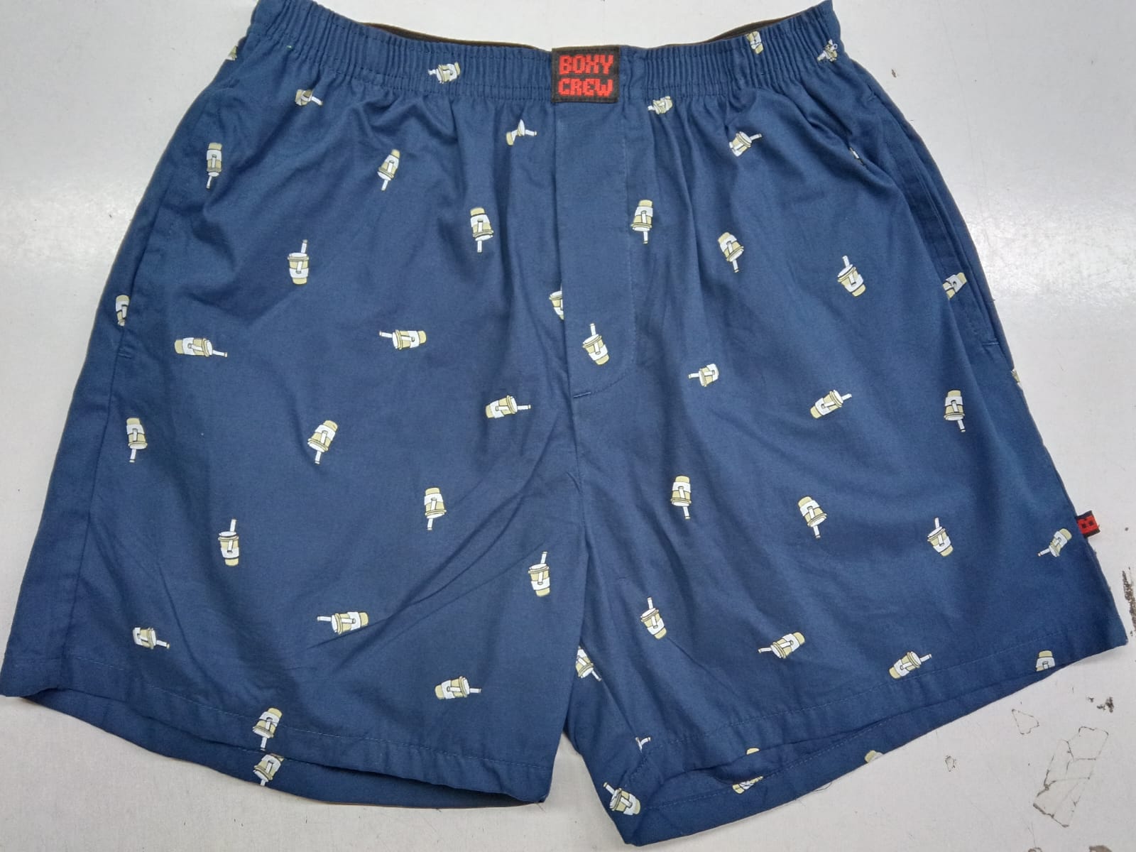 Boxy Crew Men's 100% Cotton No-Mark Boxer Shorts – BC-MBX011 – product image 1