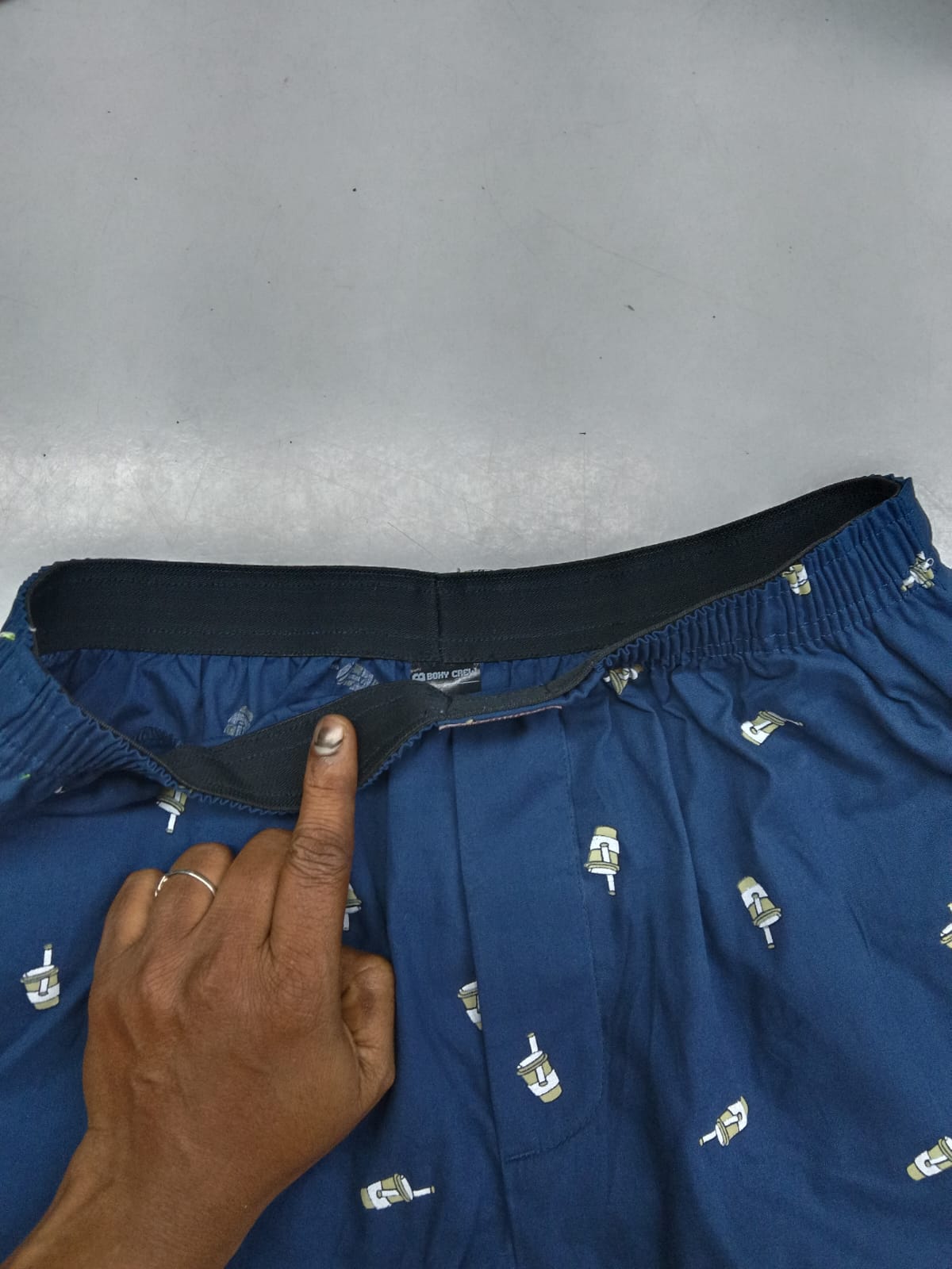 Boxy Crew Men's 100% Cotton No-Mark Boxer Shorts – BC-MBX011 – product image 5