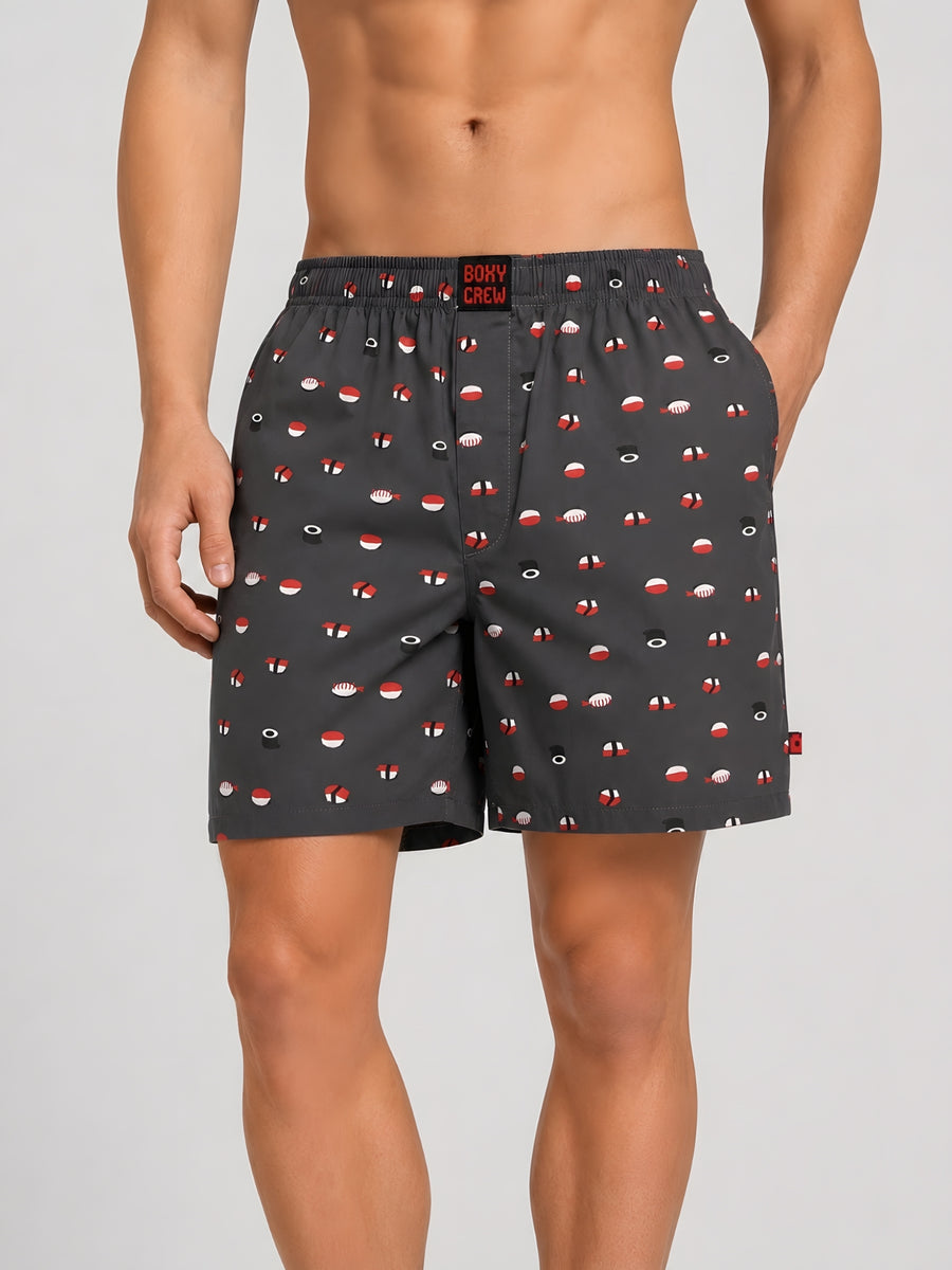 Boxy Crew Men's 100% Cotton No-Mark Boxer Shorts – BC-MBX012