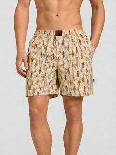 Boxy Crew Men's 100% Cotton No-Mark Boxer Shorts – BC-MBX013