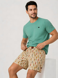 Boxy Crew Men's 100% Cotton No-Mark Boxer Shorts – BC-MBX013