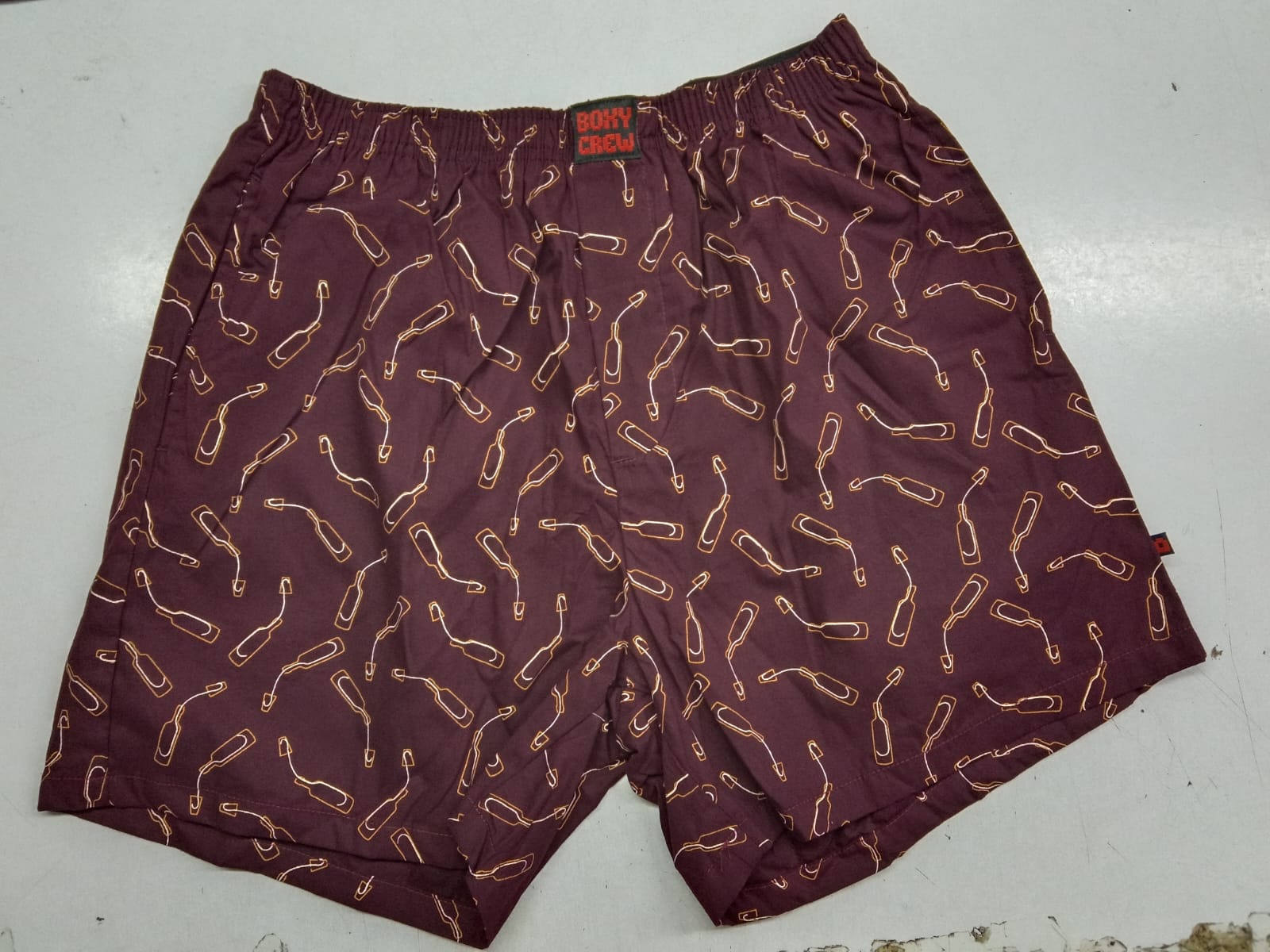 Boxy Crew Men's 100% Cotton No-Mark Boxer Shorts – BC-MBX014 – product image 1