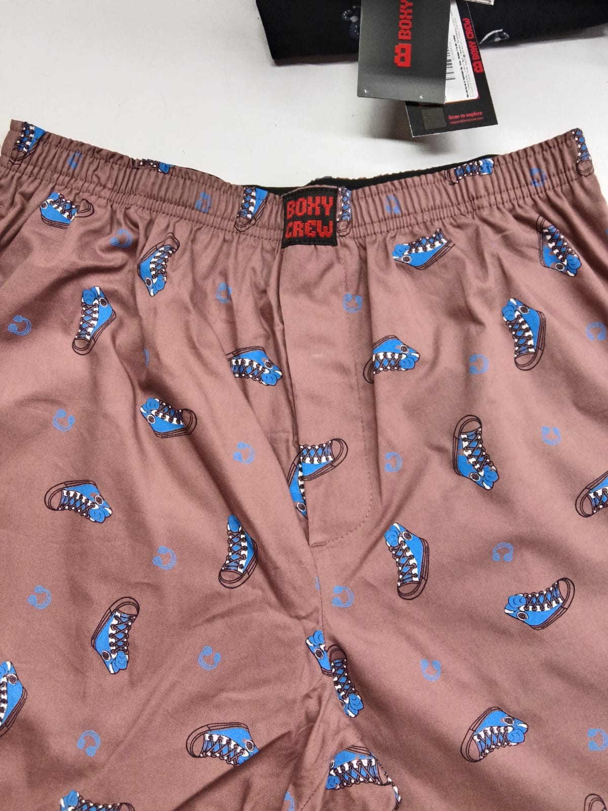 Boxy Crew Men's 100% Cotton No-Mark Boxer Shorts – BC-MBX015 – product image 3