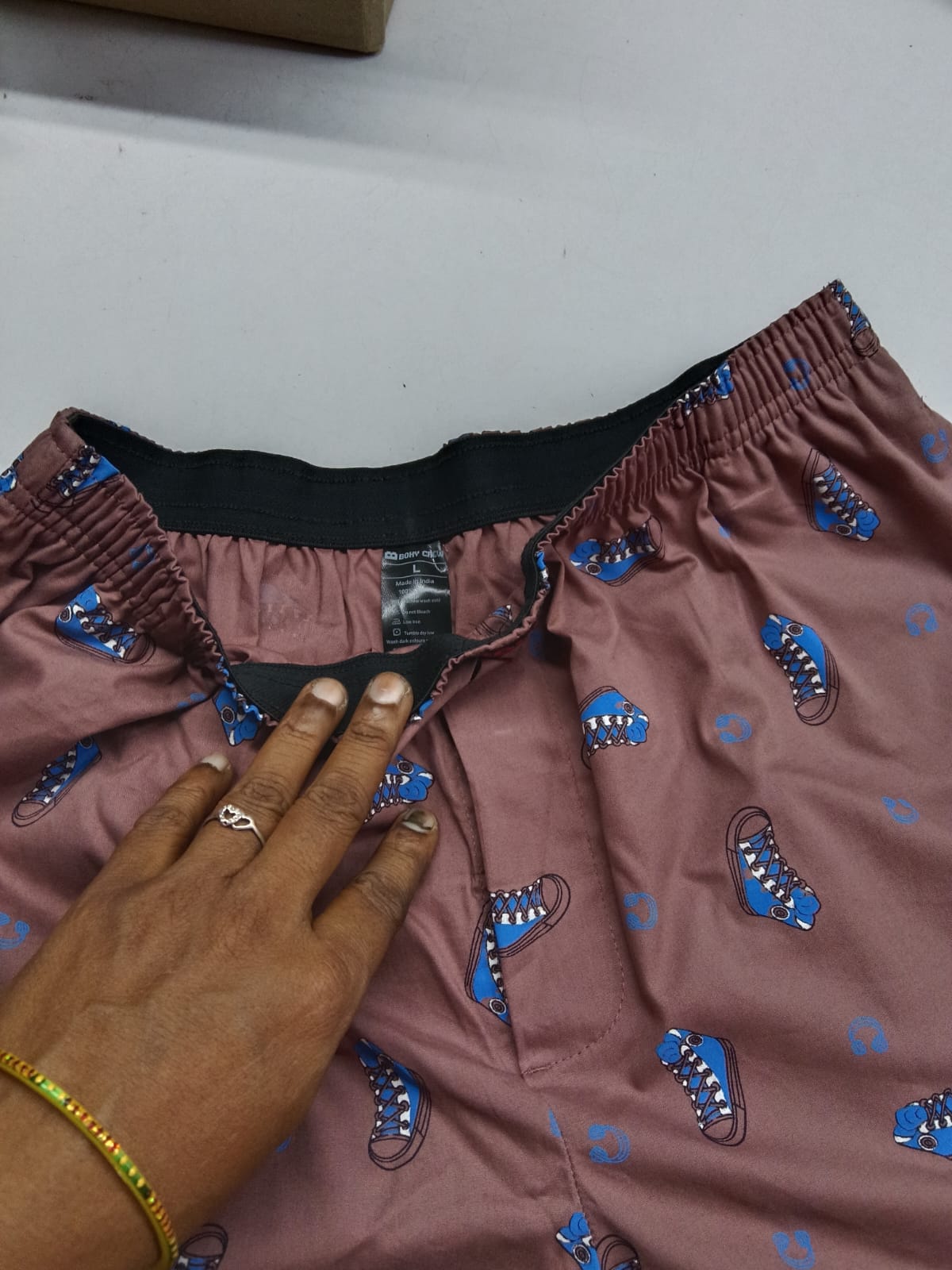 Boxy Crew Men's 100% Cotton No-Mark Boxer Shorts – BC-MBX015 – product image 5
