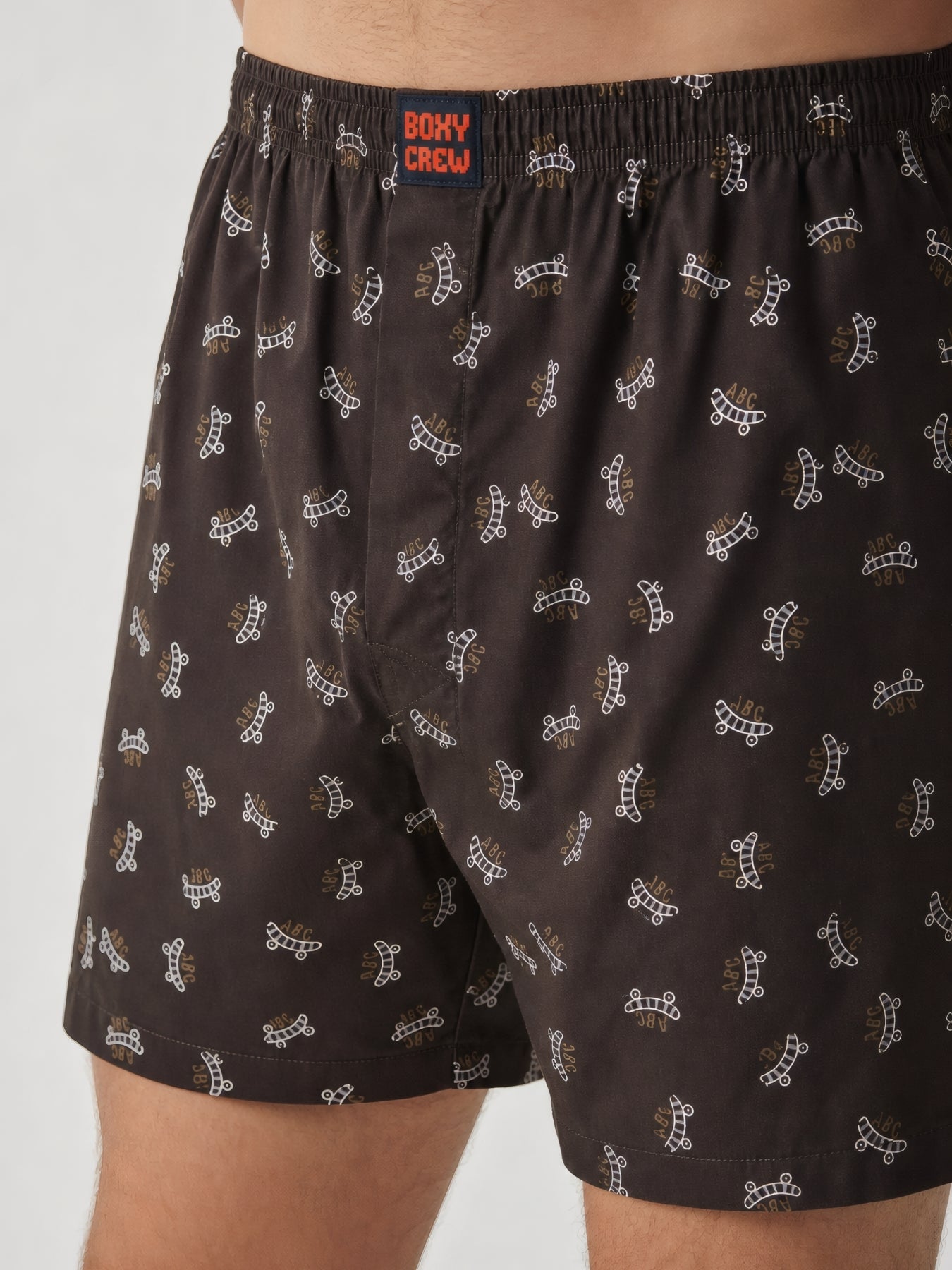 Boxy Crew Men's 100% Cotton No-Mark Boxer Shorts – BC-MBX031 – product image 5