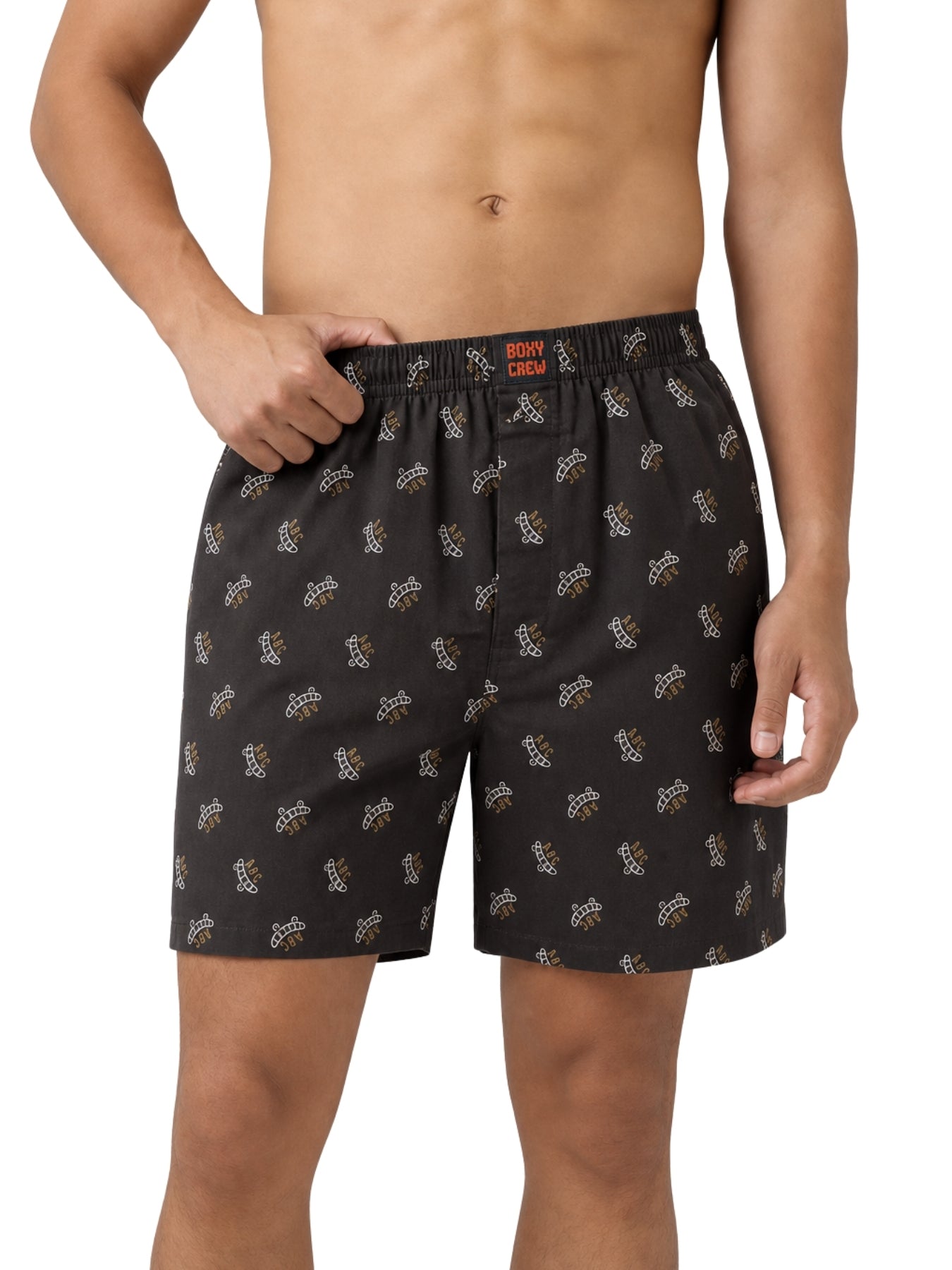 Boxy Crew Men's 100% Cotton No-Mark Boxer Shorts – BC-MBX031 – product image 7