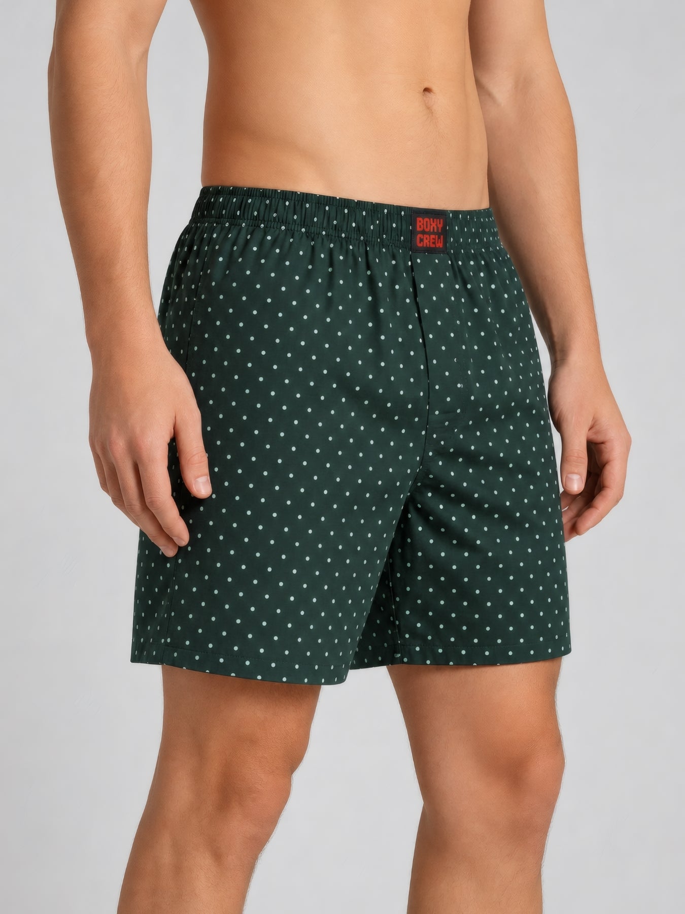Boxy Crew Men's 100% Cotton No-Mark Boxer Shorts – BC-MBX032 – product image 2