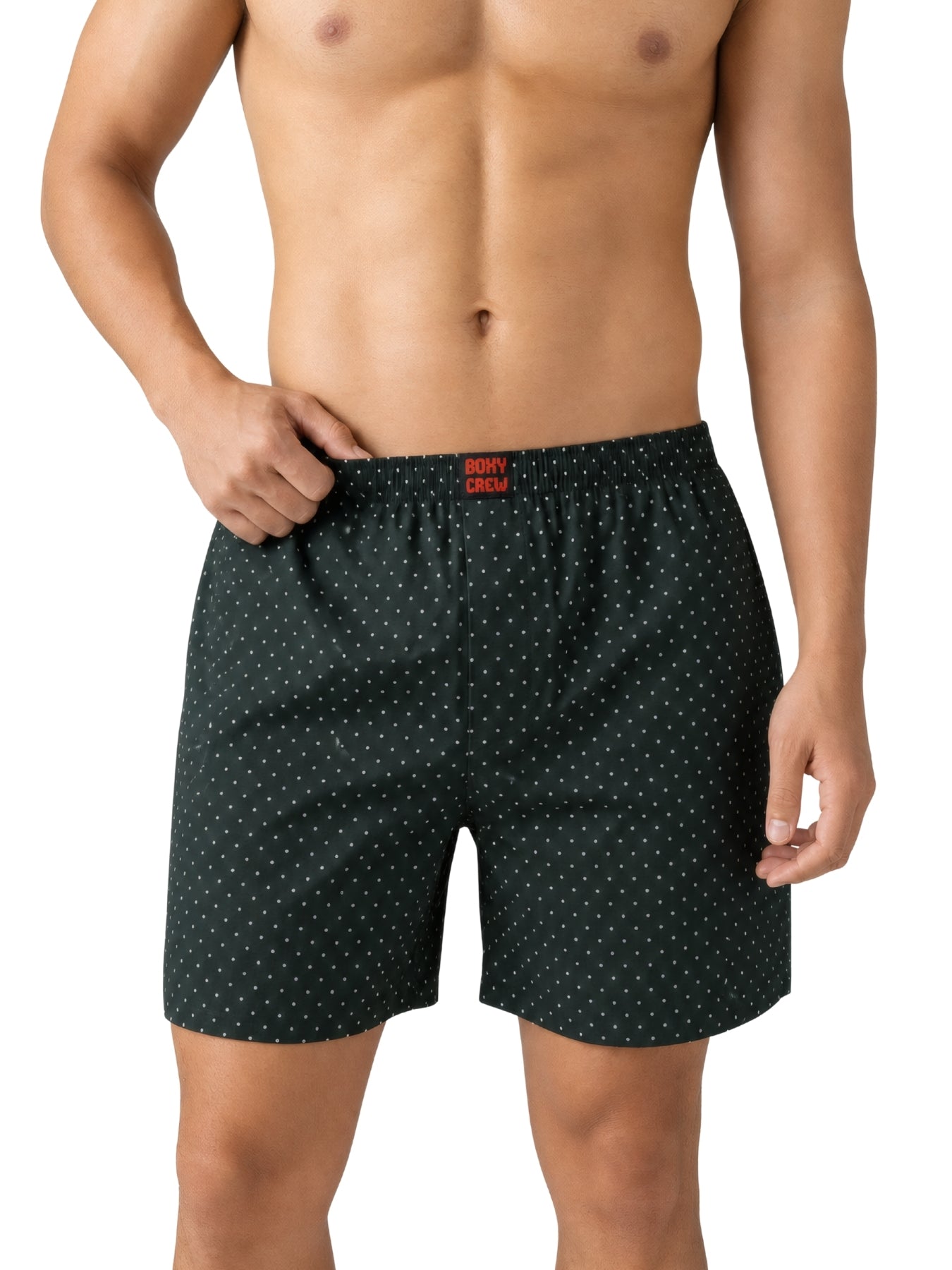 Boxy Crew Men's 100% Cotton No-Mark Boxer Shorts – BC-MBX032 – product image 7