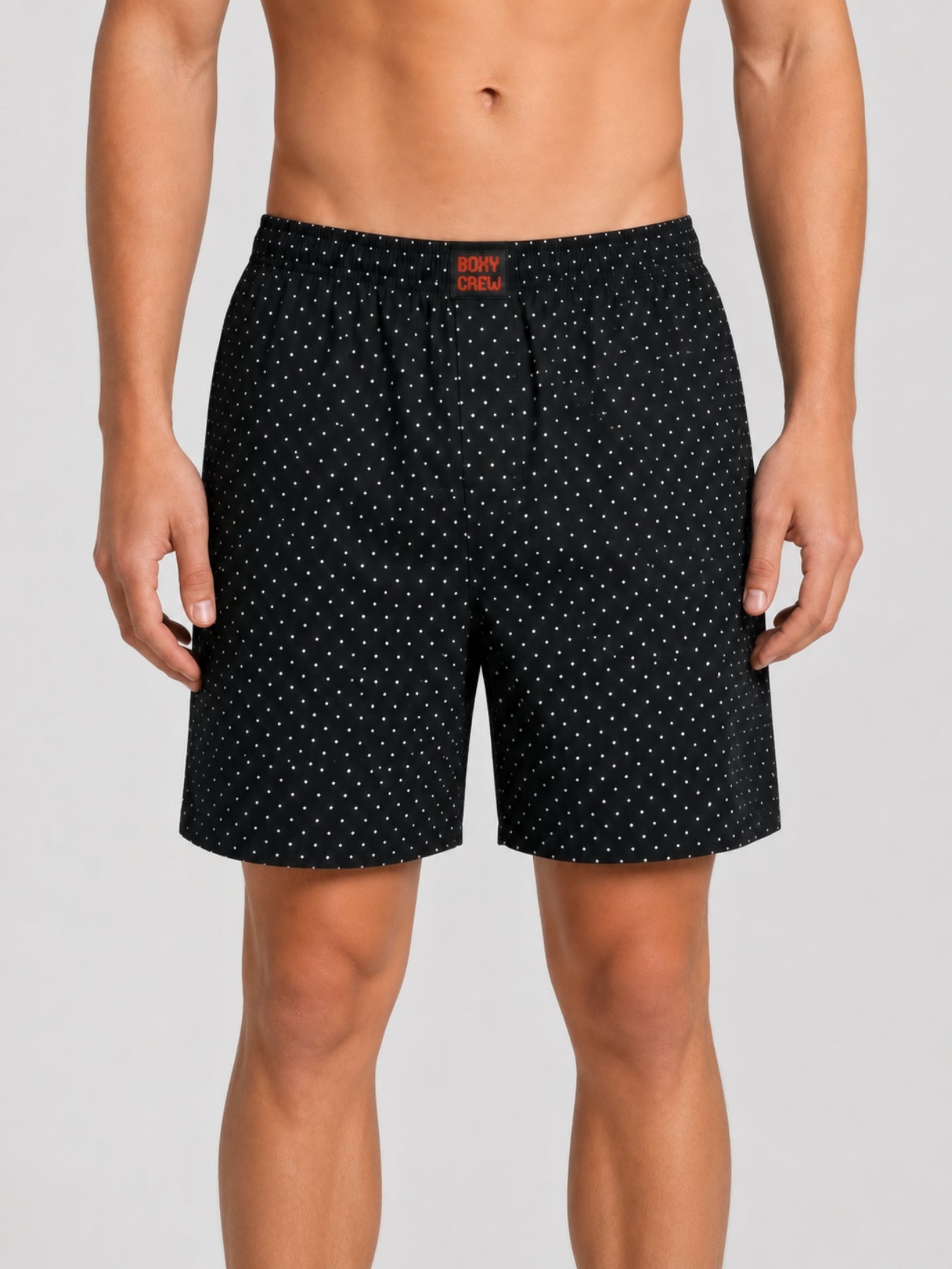 Boxy Crew Men's 100% Cotton No-Mark Boxer Shorts – BC-MBX033 – product image 1