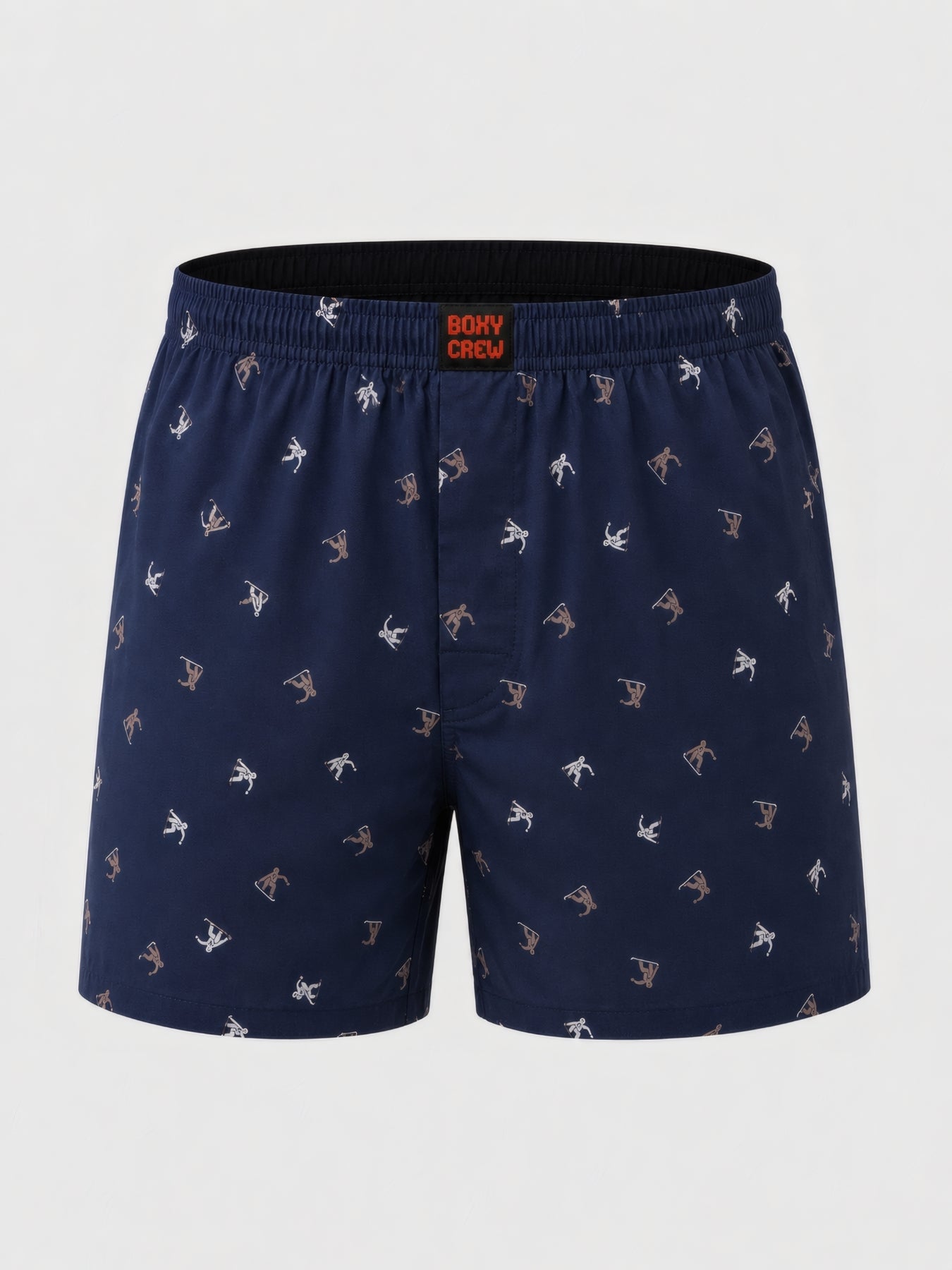 Boxy Crew Men's 100% Cotton No-Mark Boxer Shorts – BC-MBX035 – product image 4
