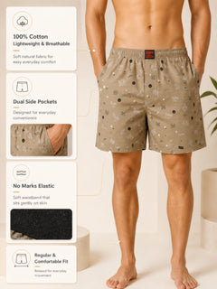 Boxy Crew Men's 100% Cotton No-Mark Boxer Shorts – BC-MBX036 – product image 3