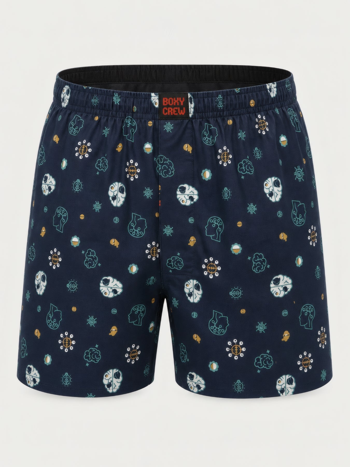 Boxy Crew Men's 100% Cotton No-Mark Boxer Shorts – BC-MBX037 – product image 4