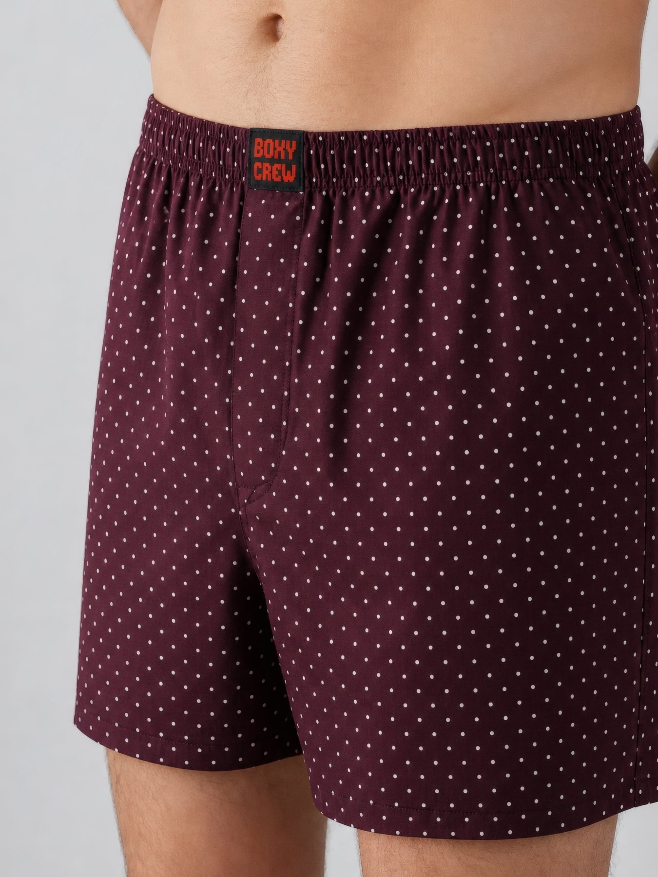 Boxy Crew Men's 100% Cotton No-Mark Boxer Shorts – BC-MBX038 – product image 5