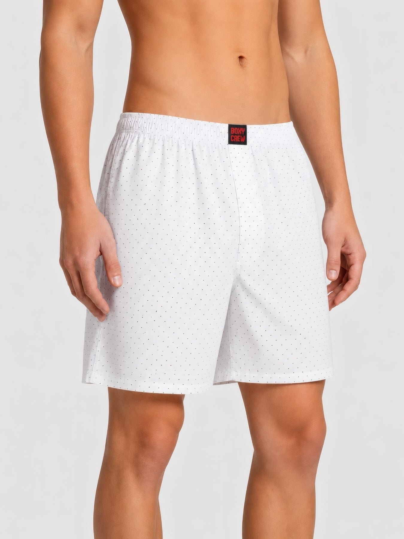 Boxy Crew Men's 100% Cotton No-Mark Boxer Shorts – BC-MBX039 – product image 2