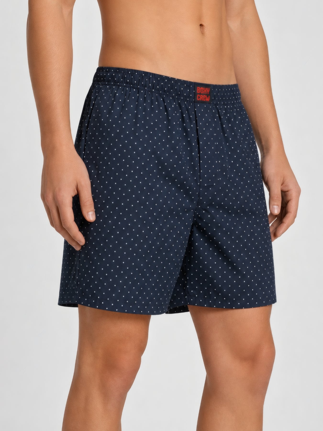 Boxy Crew Men's 100% Cotton No-Mark Boxer Shorts – BC-MBX040 – product image 2