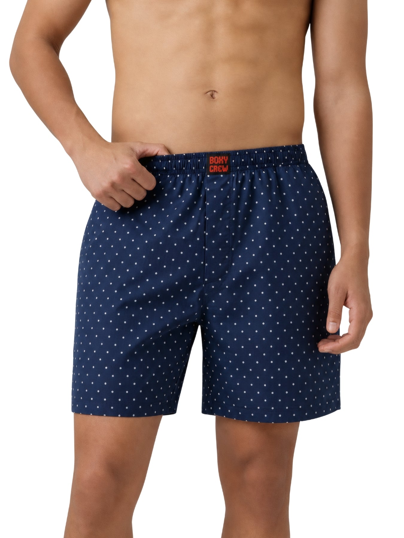 Boxy Crew Men's 100% Cotton No-Mark Boxer Shorts – BC-MBX040 – product image 7