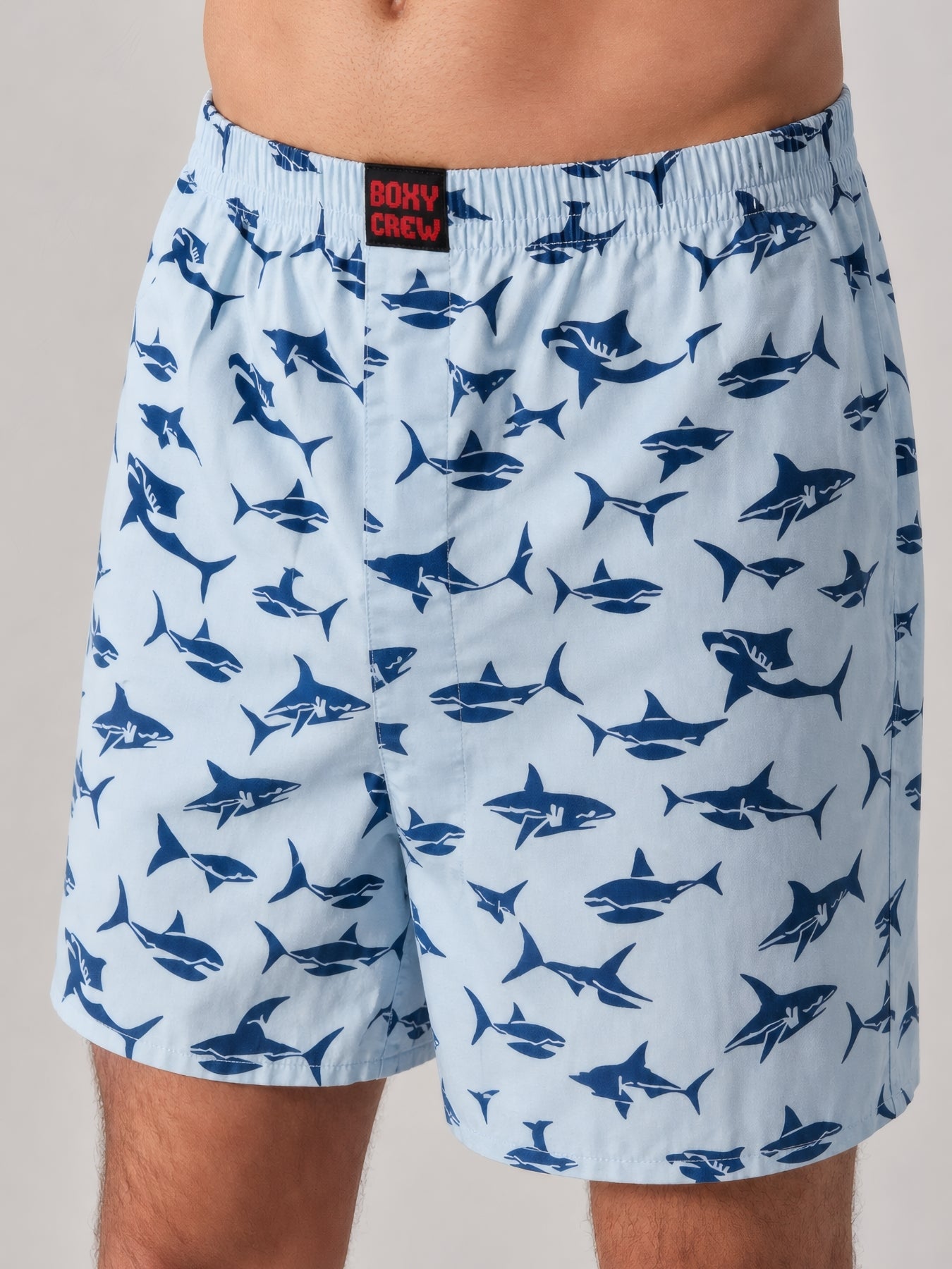Boxy Crew Men's 100% Cotton No-Mark Boxer Shorts – BC-MBX042 – product image 4