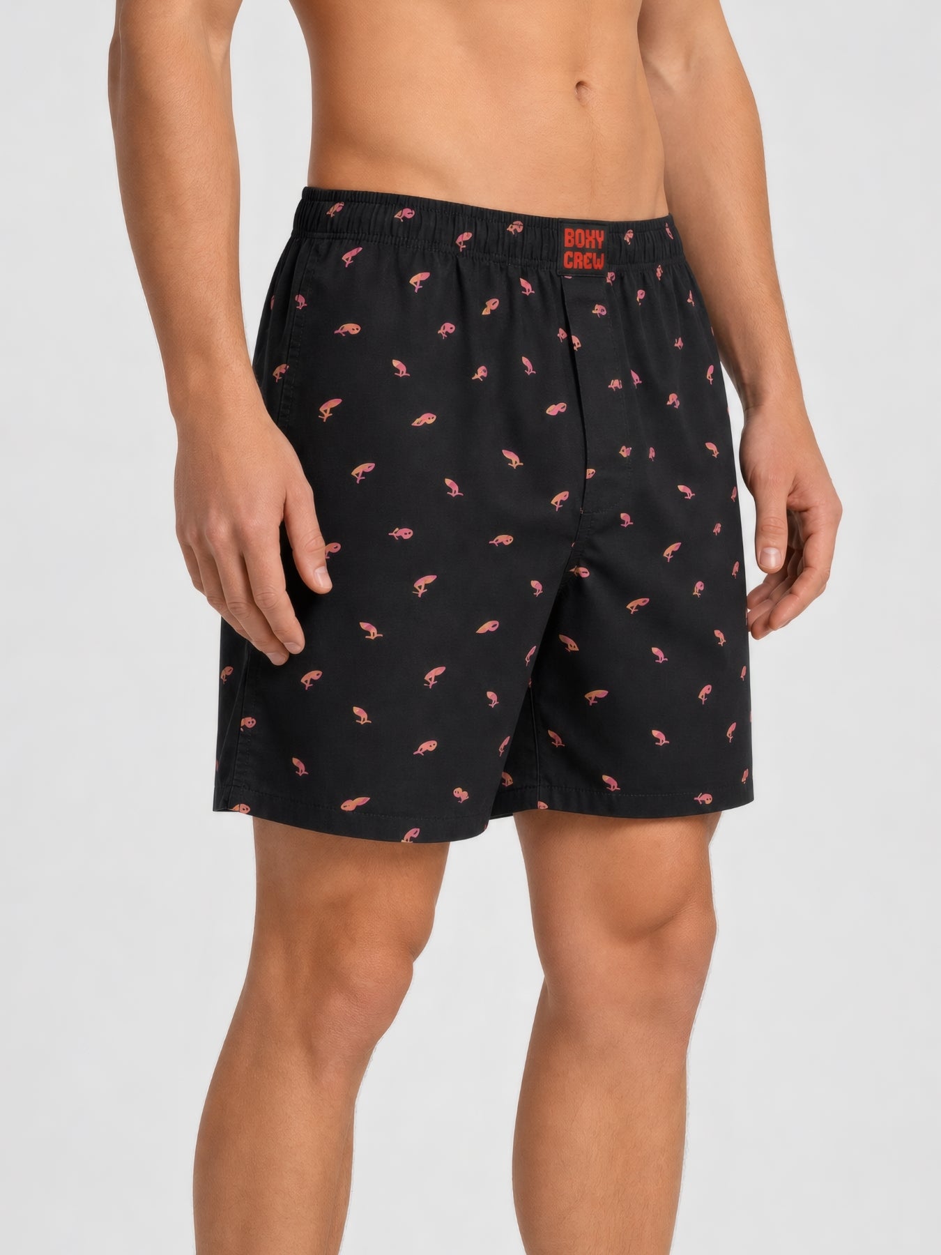Boxy Crew Men's 100% Cotton No-Mark Boxer Shorts – BC-MBX045 – product image 2