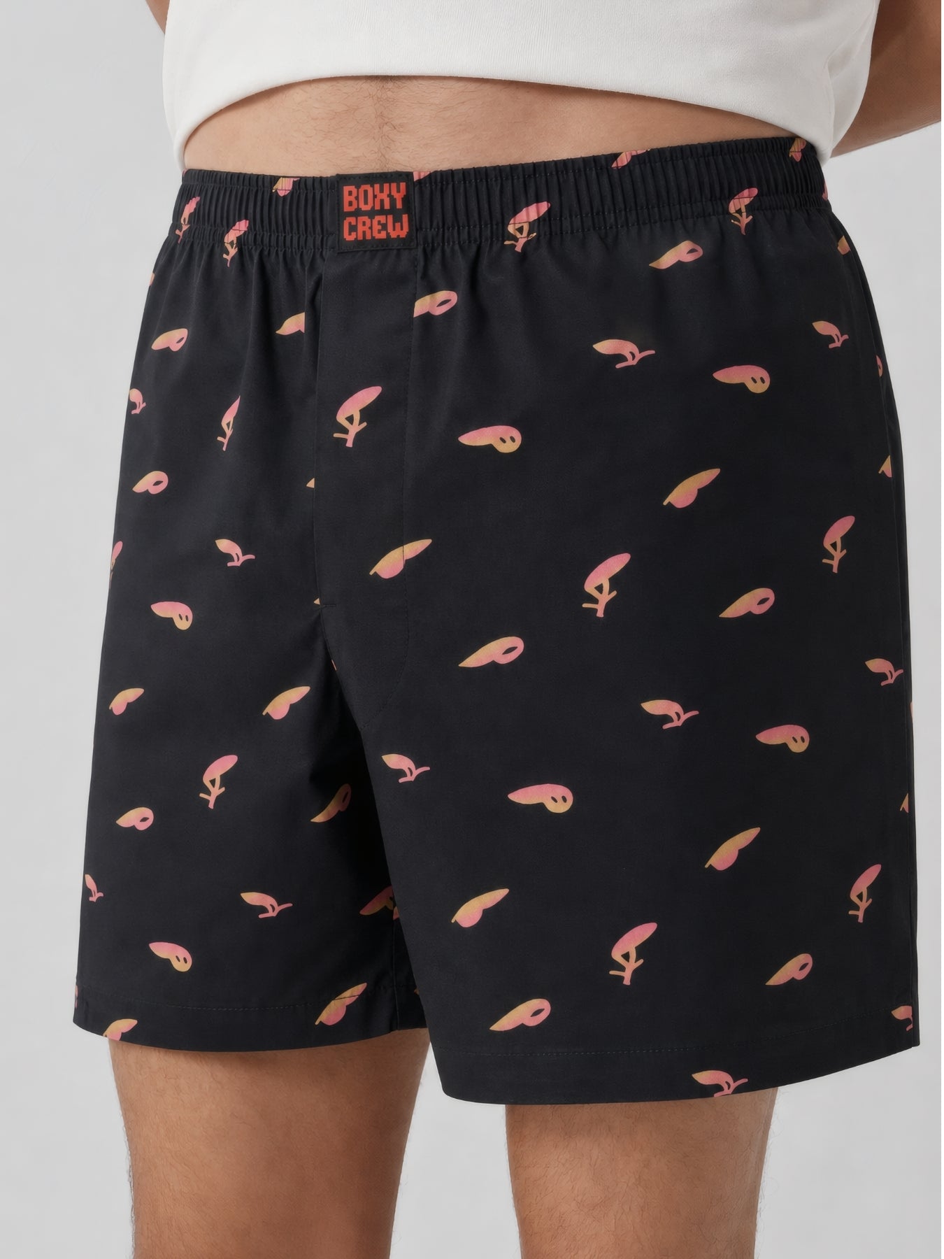 Boxy Crew Men's 100% Cotton No-Mark Boxer Shorts – BC-MBX045 – product image 5