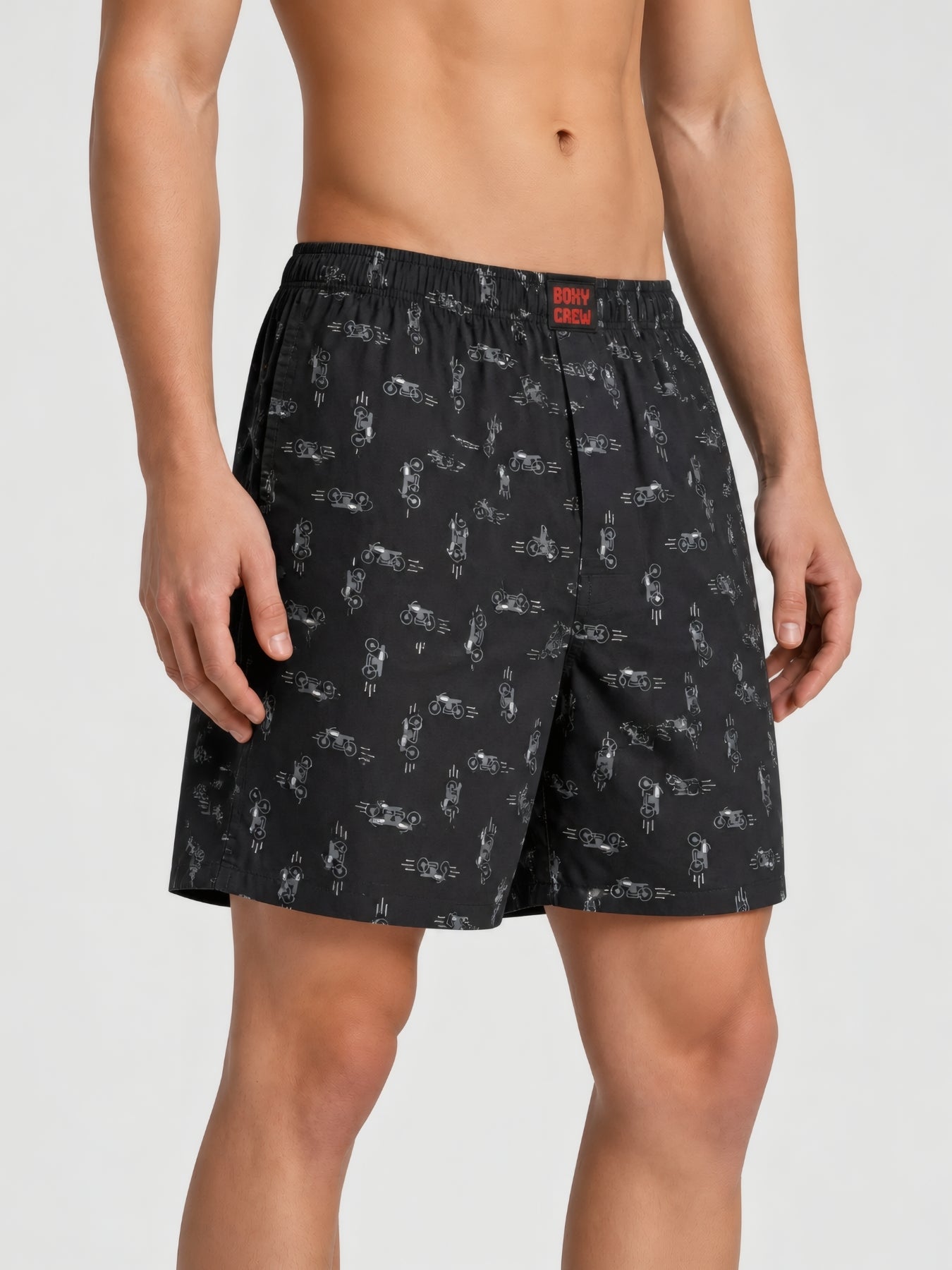 Boxy Crew Men's 100% Cotton No-Mark Boxer Shorts – BC-MBX047 – product image 2