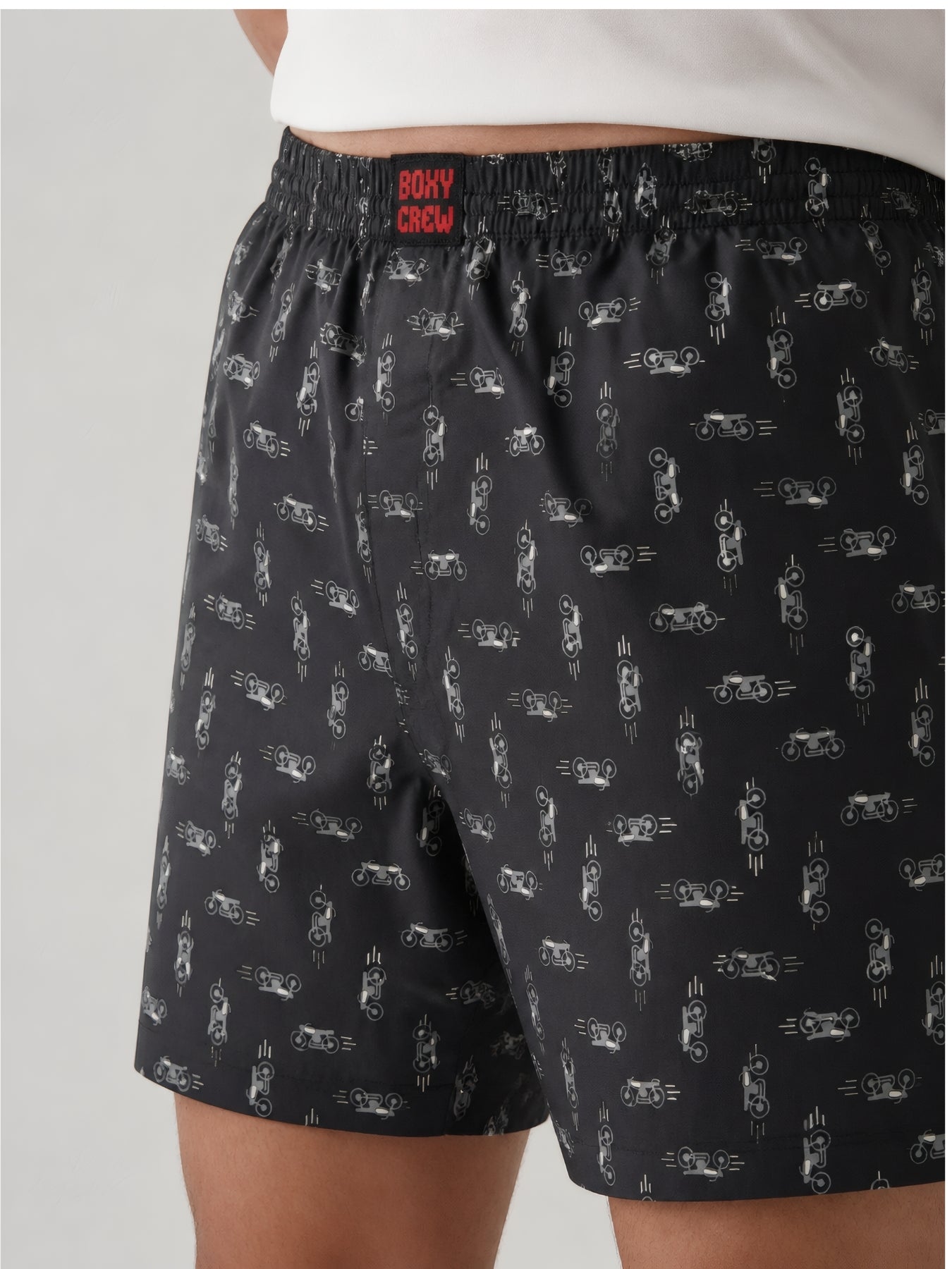 Boxy Crew Men's 100% Cotton No-Mark Boxer Shorts – BC-MBX047 – product image 5