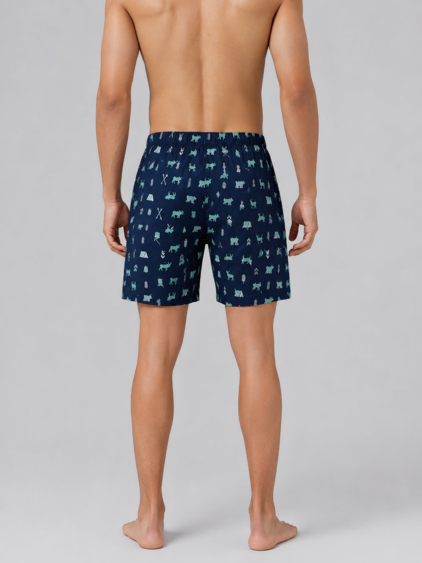 Boxy Crew Men's 100% Cotton No-Mark Boxer Shorts – BC-MBX048 – product image 5