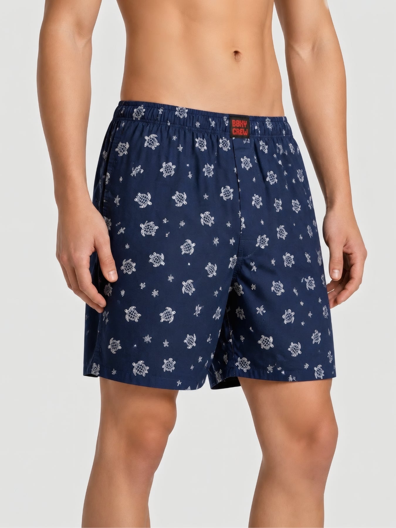 Boxy Crew Men's 100% Cotton No-Mark Boxer Shorts – BC-MBX049 – product image 2