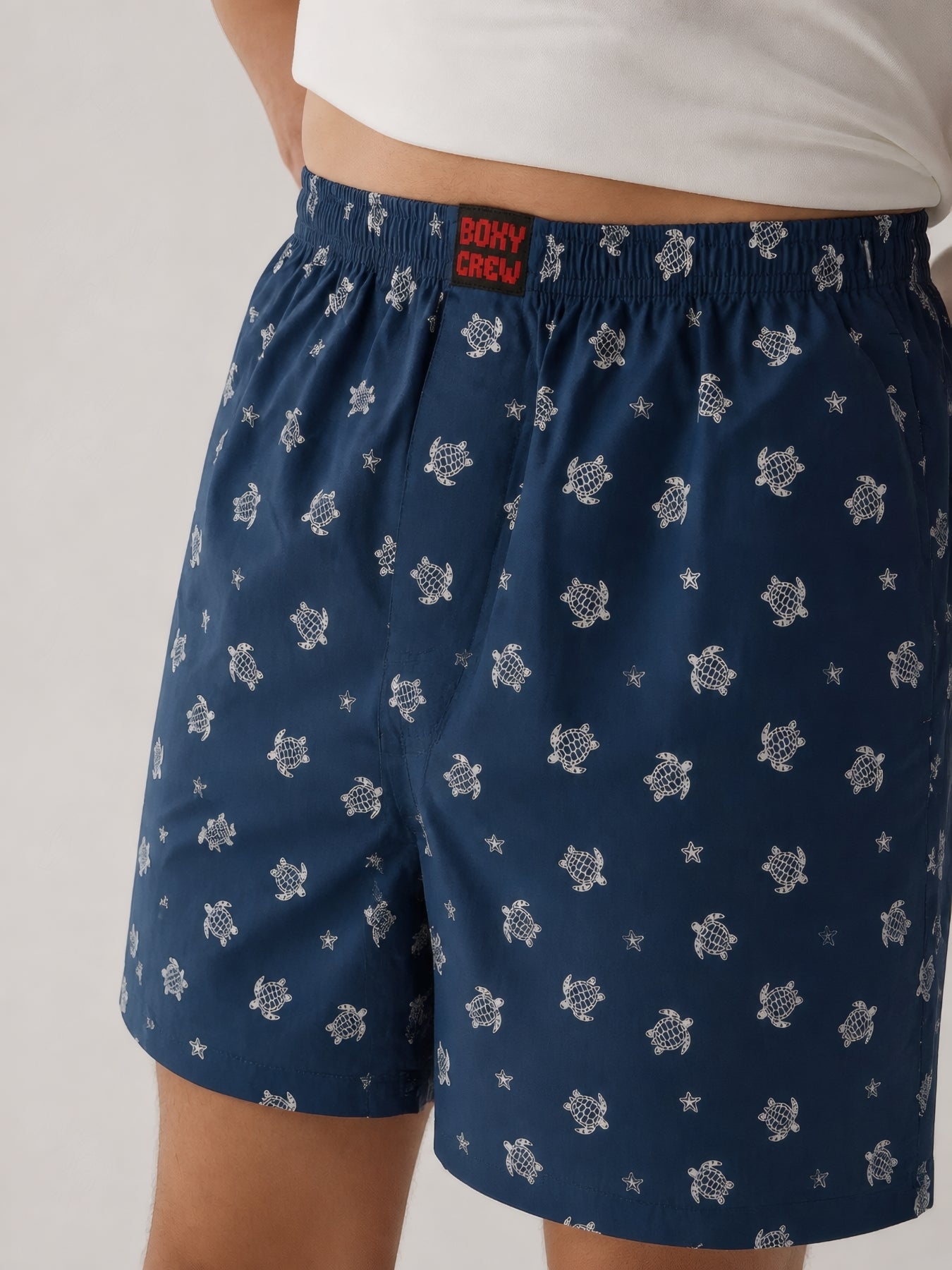 Boxy Crew Men's 100% Cotton No-Mark Boxer Shorts – BC-MBX049 – product image 4