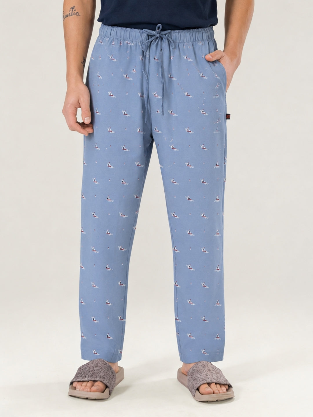 Boxy Crew Men's 100% Cotton Lounge Pants / Pyjama – BC-MLP003 – BC-MLP003_1