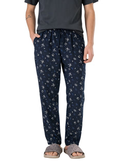 Boxy Crew Men's 100% Cotton Lounge Pants / Pyjama – BC-MLP007 – BC-MLP007_WH