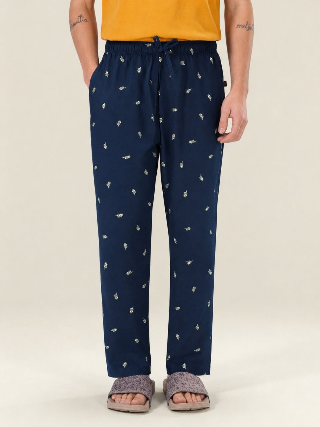 Boxy Crew Men's 100% Cotton Lounge Pants / Pyjama – BC-MLP011 – BC-MLP011_1