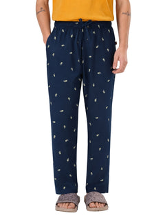Boxy Crew Men's 100% Cotton Lounge Pants / Pyjama – BC-MLP011 – BC-MLP011_WH