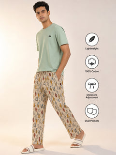 Boxy Crew Men's 100% Cotton Lounge Pants / Pyjama – BC-MLP013 – BC-MLP013_6