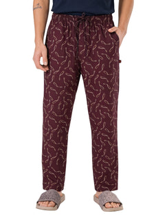 Boxy Crew Men's 100% Cotton Lounge Pants / Pyjama – BC-MLP014 – BC-MLP014_WH
