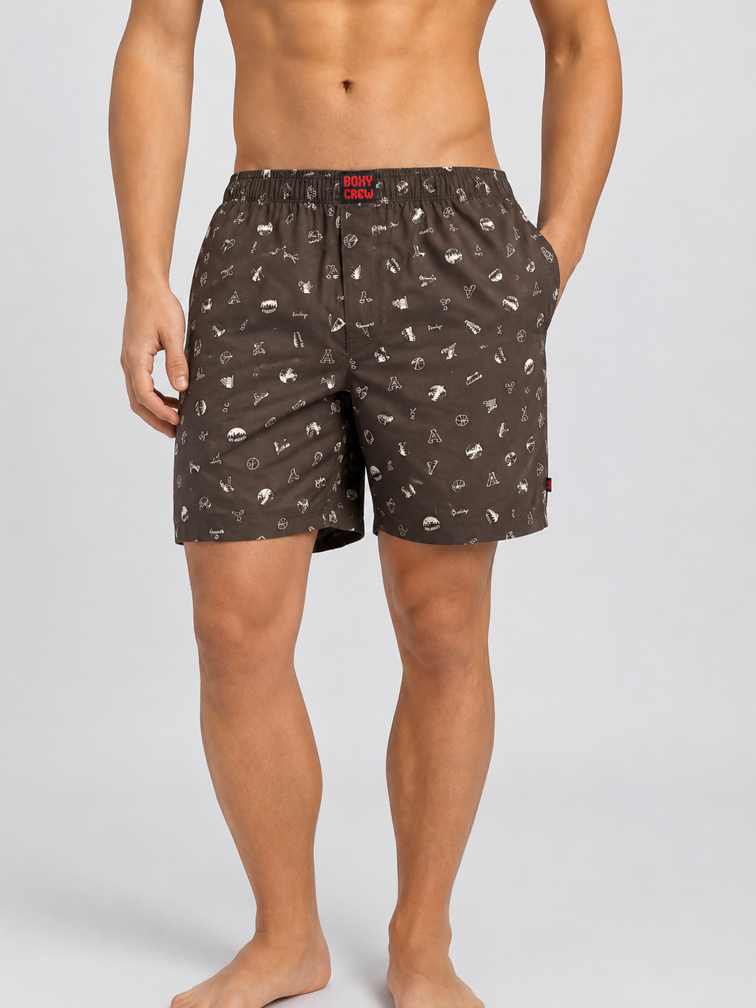 Boxy Crew Men's 100% Cotton No-Mark Boxer Shorts – BC-MBX005 – product image 6