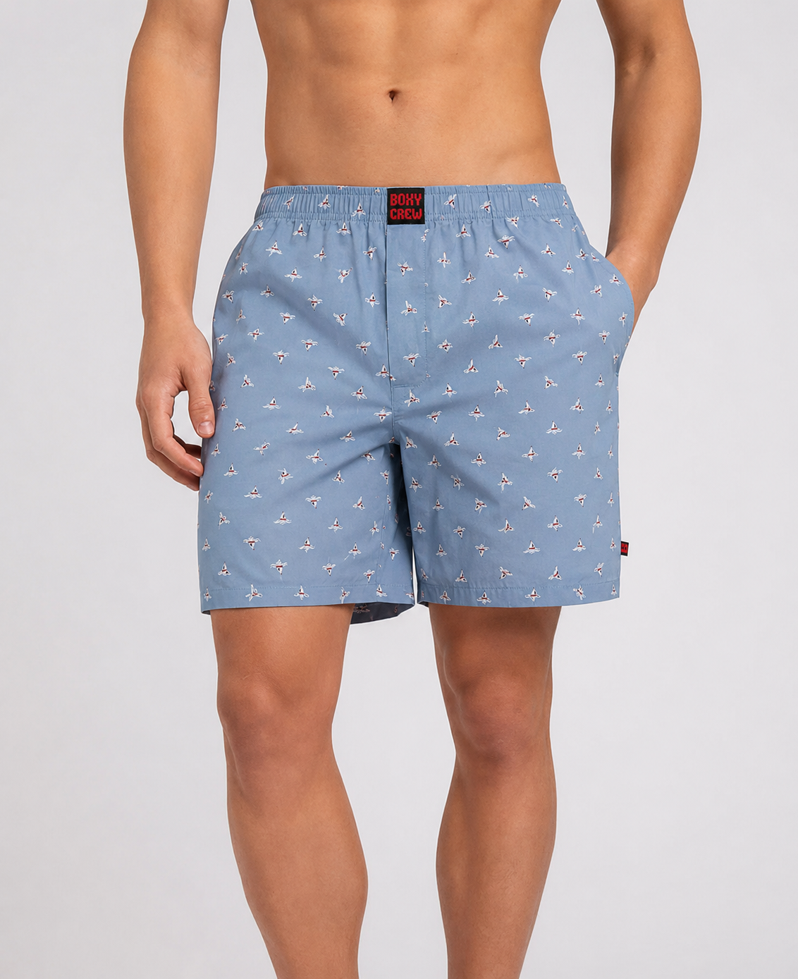 Boxy Crew Men's 100% Cotton No-Mark Boxer Shorts – BC-MBX003 – product image 6