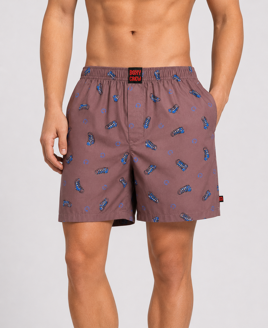 Boxy Crew Men's 100% Cotton No-Mark Boxer Shorts – BC-MBX015 – product image 7