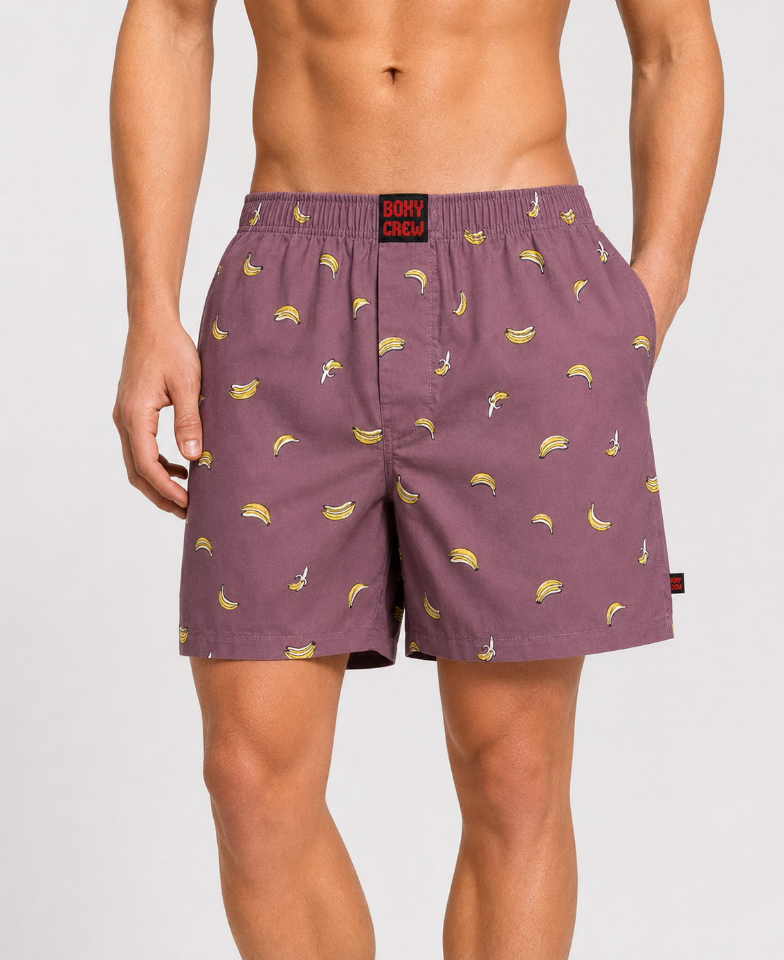Boxy Crew Men's 100% Cotton No-Mark Boxer Shorts – BC-MBX006 – product image 7
