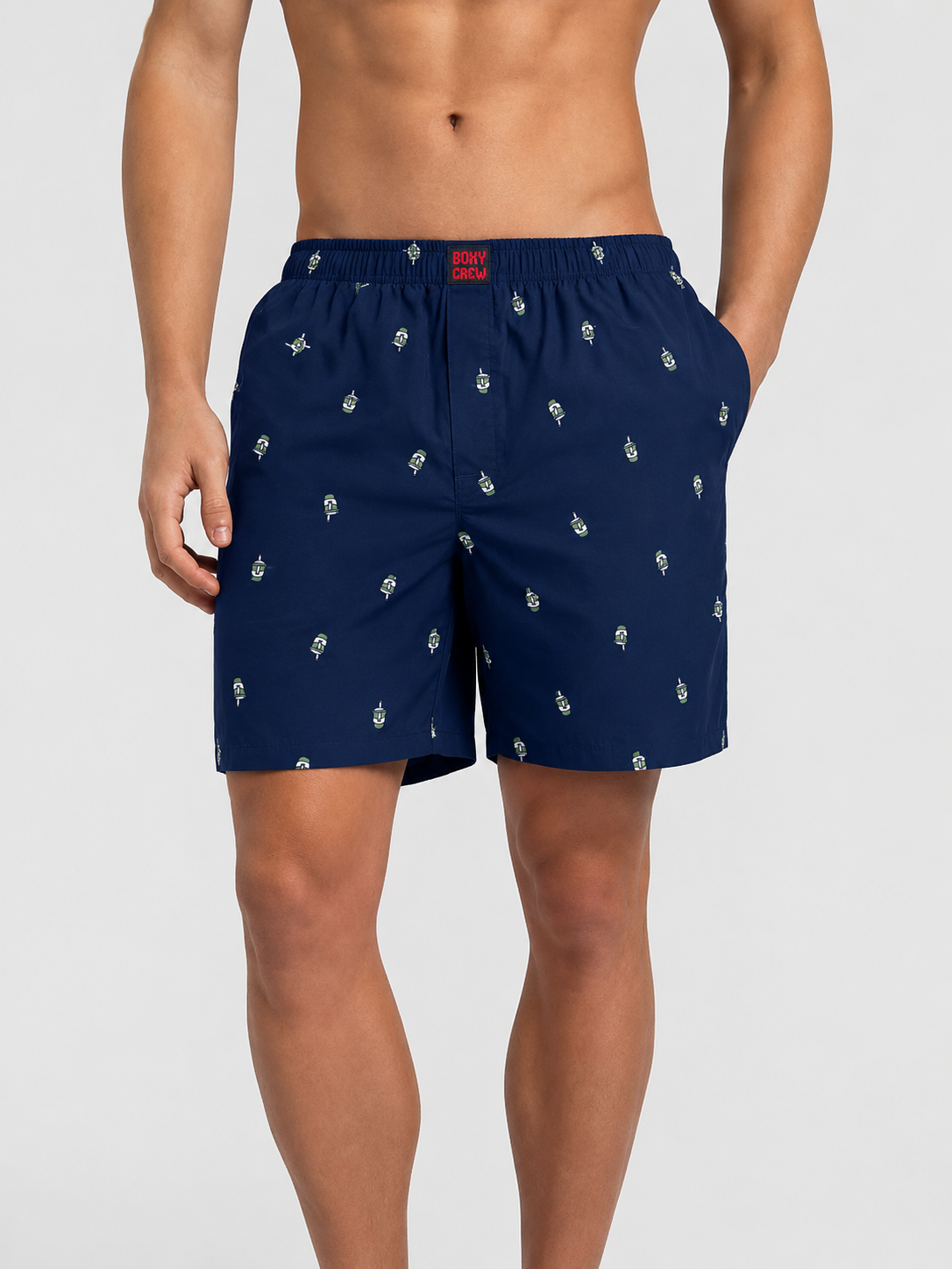 Boxy Crew Men's 100% Cotton No-Mark Boxer Shorts – BC-MBX011 – product image 6