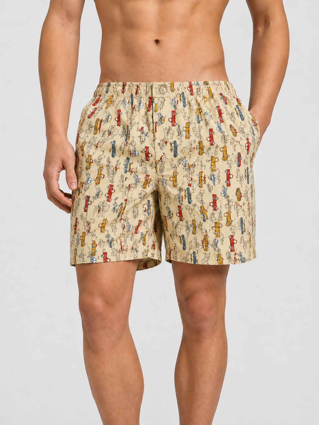 Boxy Crew Men's 100% Cotton No-Mark Boxer Shorts – BC-MBX013 – product image 7